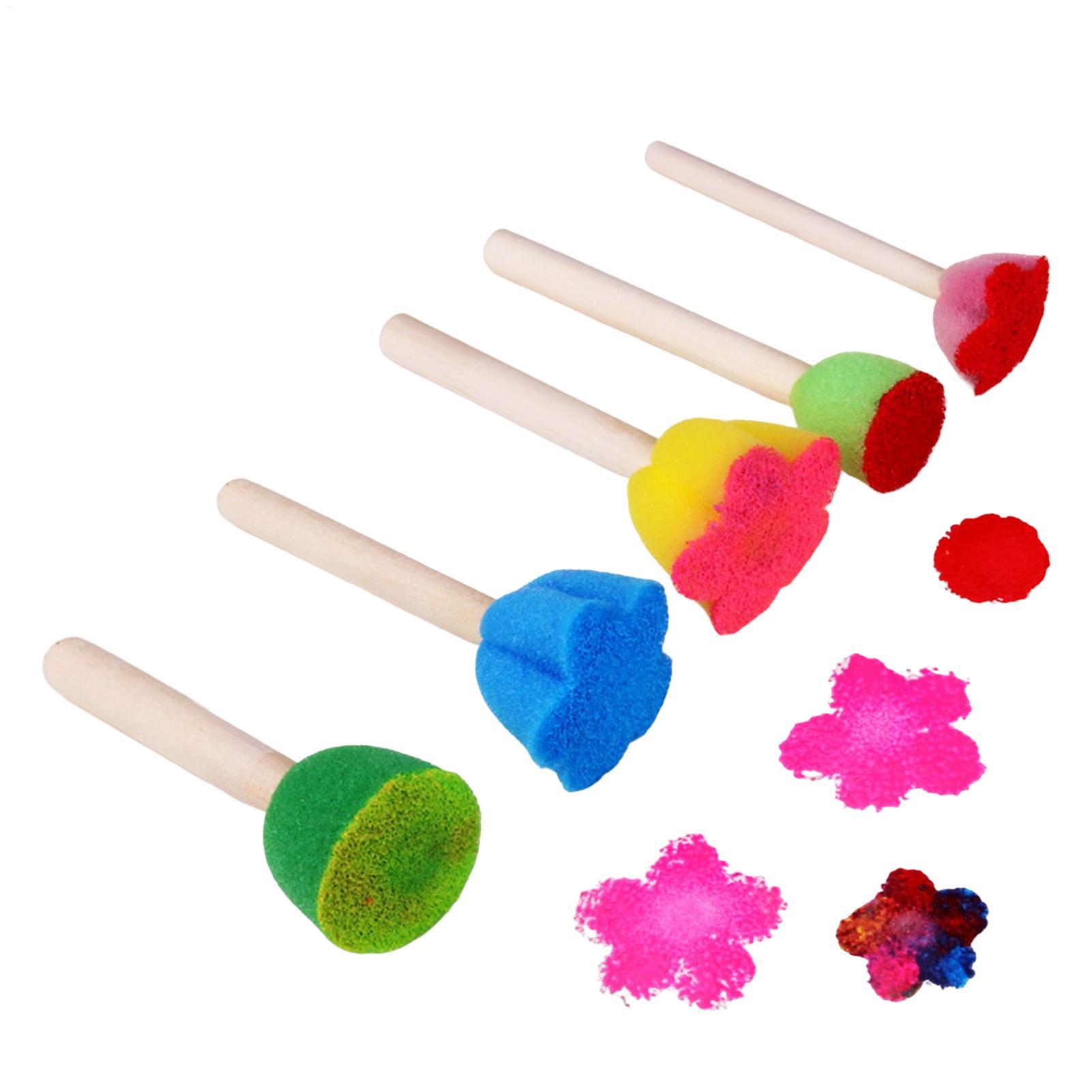 Art Craft For Preschool - 5 Buah Spons Cat Anak-anak yang