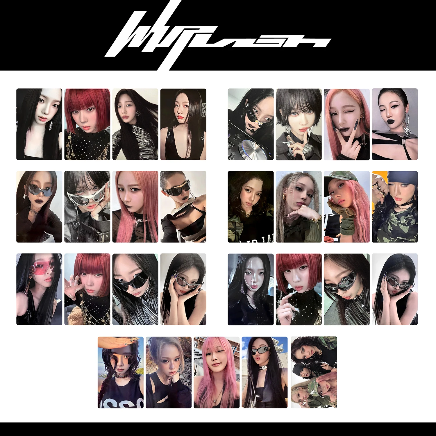 Artwork Craft - Set Kartu Lomo Mini Kpop, Kartu