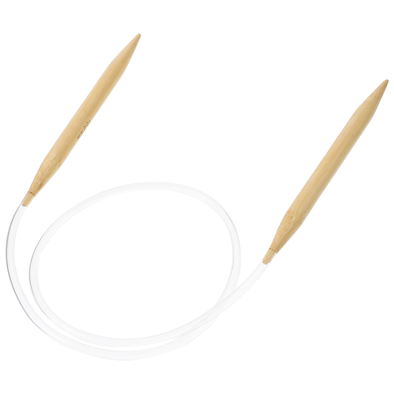 Knitting Needle Circular - Jarum Rajut Kayu Halus Berbentuk Lingkaran