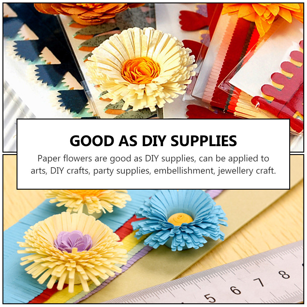 Quilling Paper Strips - 60Pcs Set Kertas Quilling Strip Seni