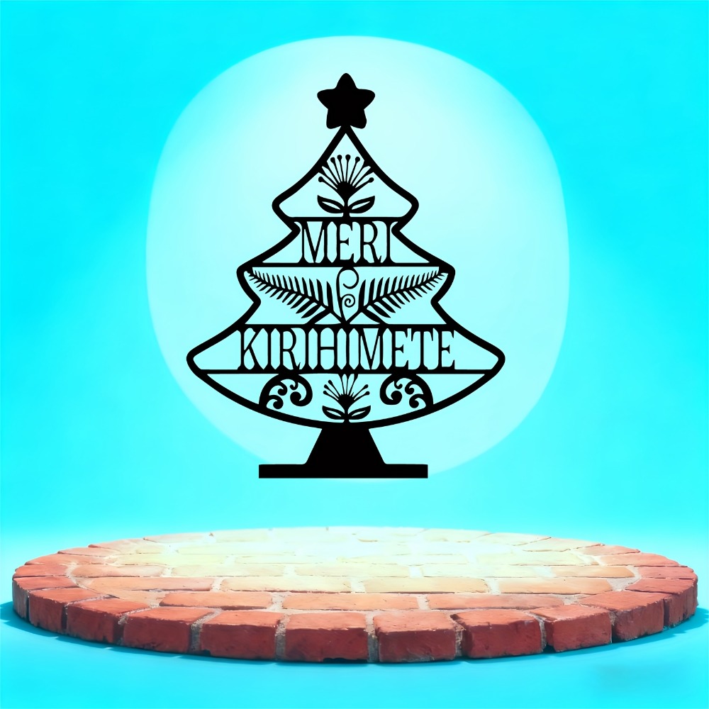Art Craft For Christmas - CIFBUY Hiasan Dinding Logam Gaya Maori