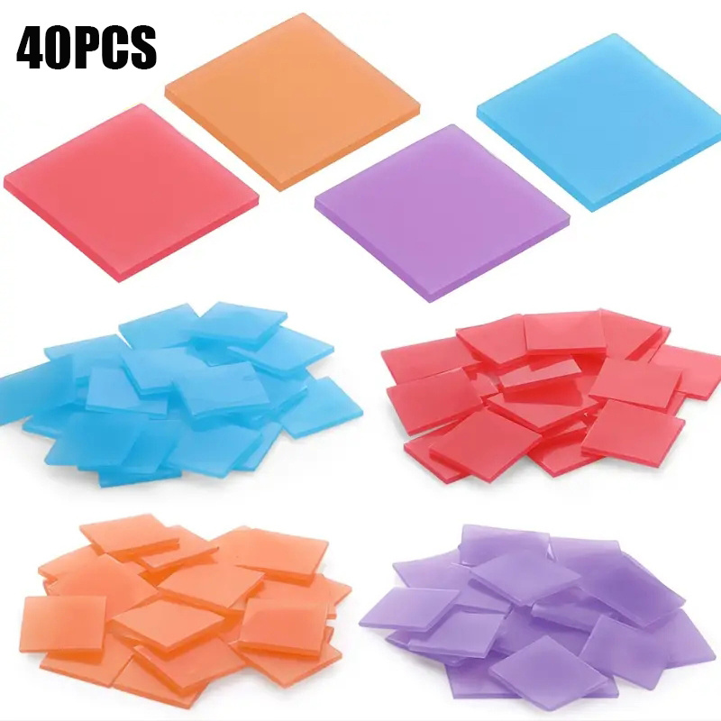 Art Craft Clay - 40 Buah Lilin Lukis Berlian, Lumpur