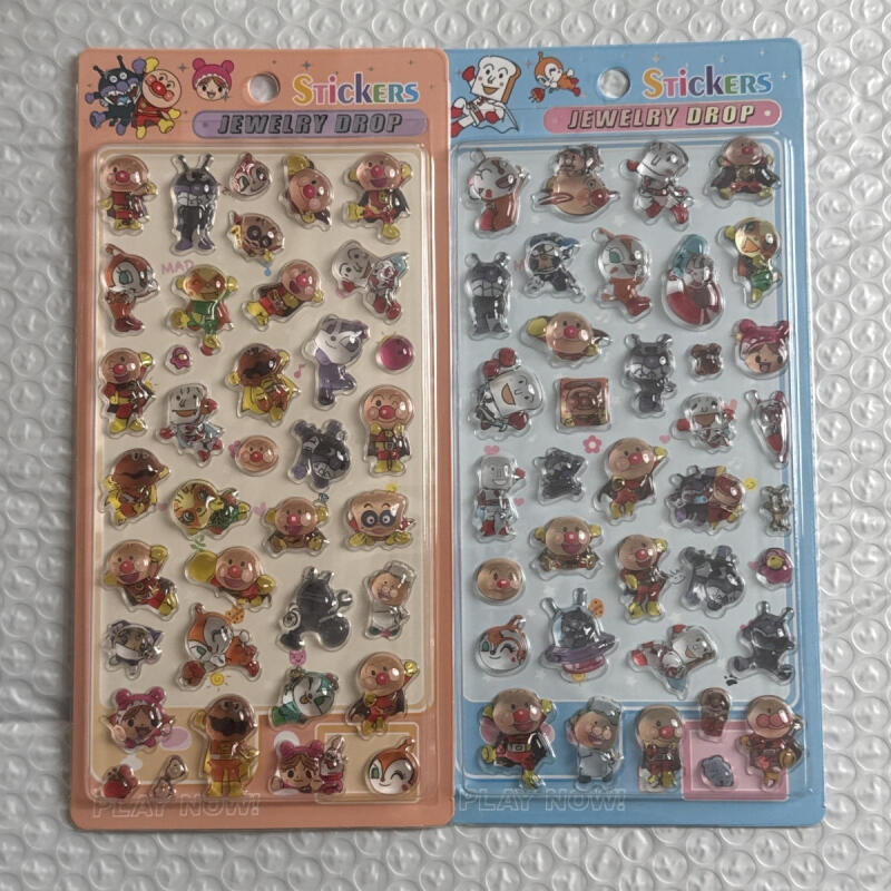 Artwork Craft - Stiker Relief 3D Anpanman Kawaii Stiker