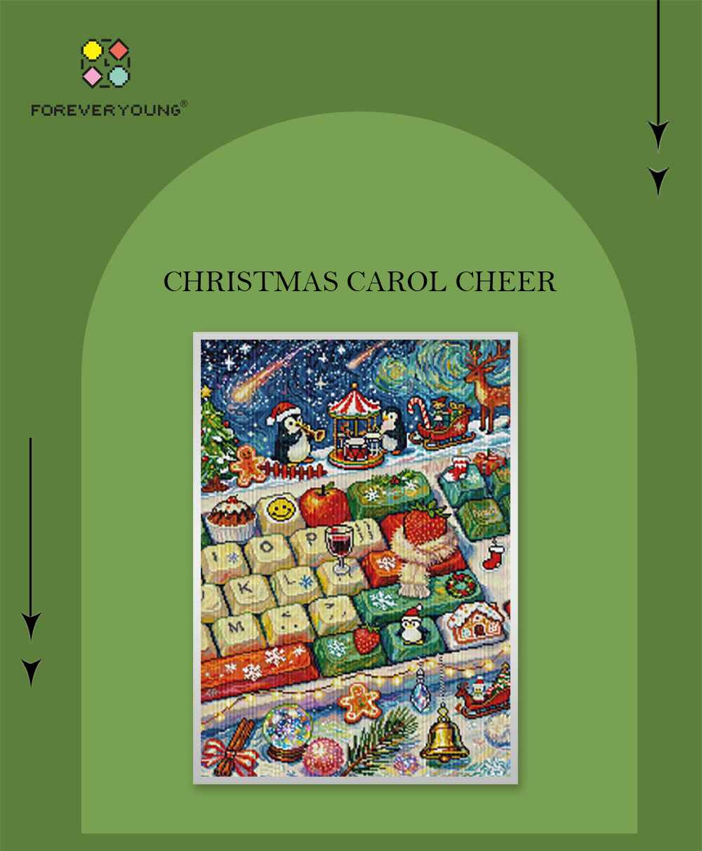 Forever Young 5D DIY Diamond P - Art Craft For Christmas ulasan dan harga