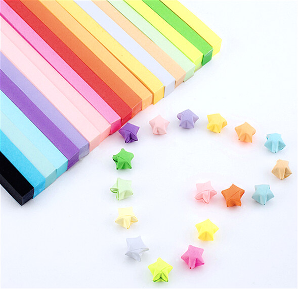 80 buah strip kertas Origami r - Quilling Paper Strips ulasan dan harga