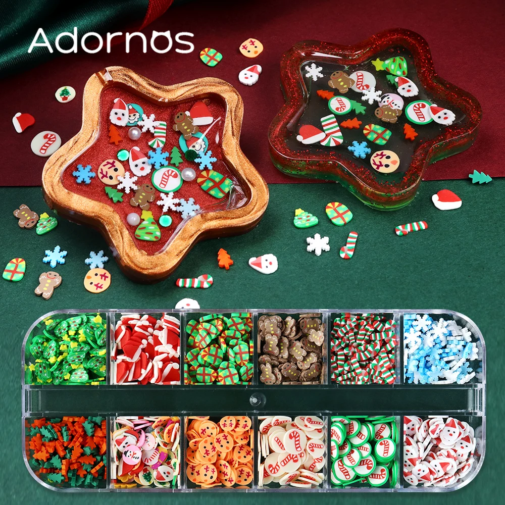 12 grid Natal lembut tembikar  - Art Craft Clay ulasan dan harga