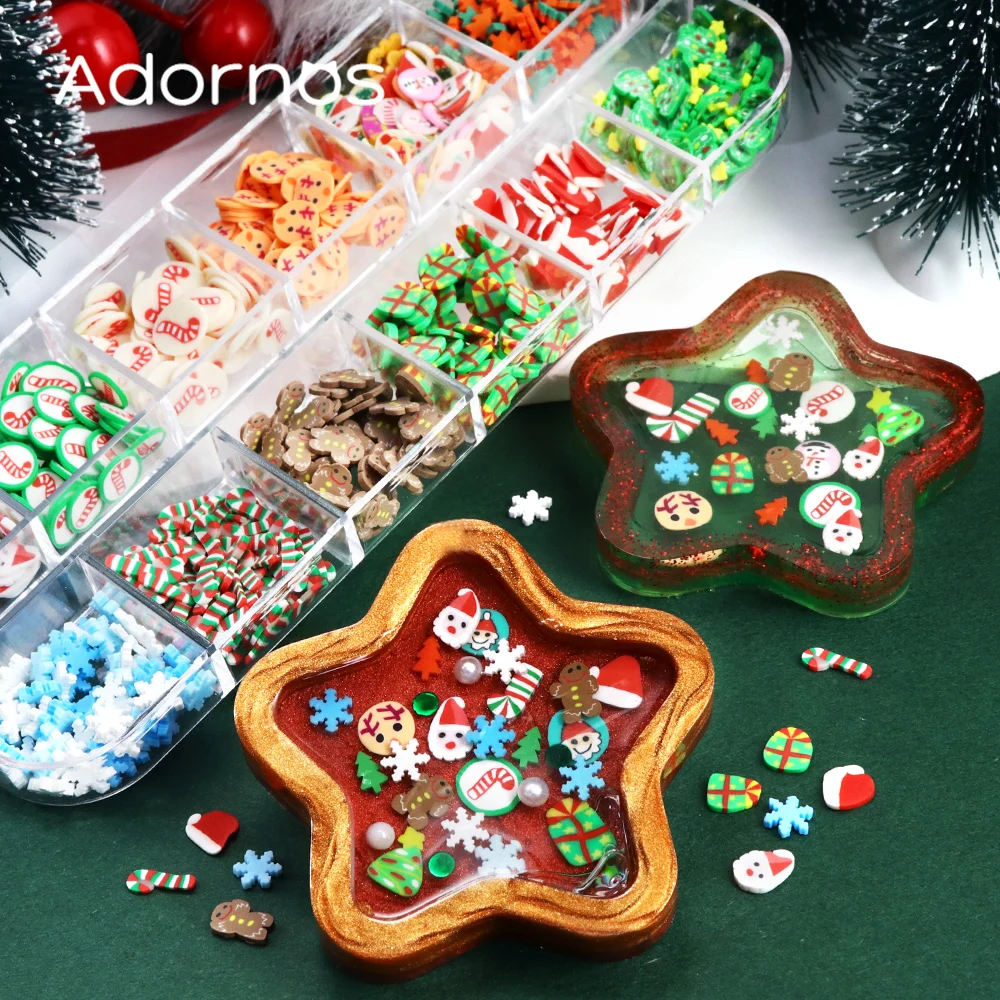 12 grid Natal lembut tembikar  - Art Craft Clay ulasan dan harga
