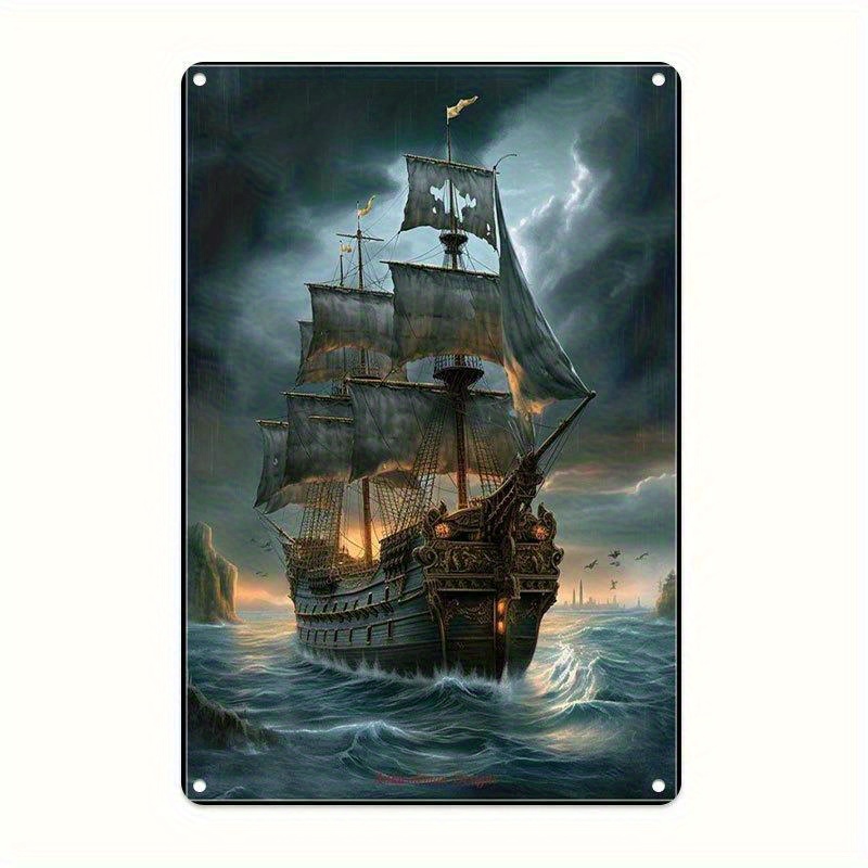 Papan Dinding Logam Kapal Laya - Art Craft Kitchen ulasan dan harga
