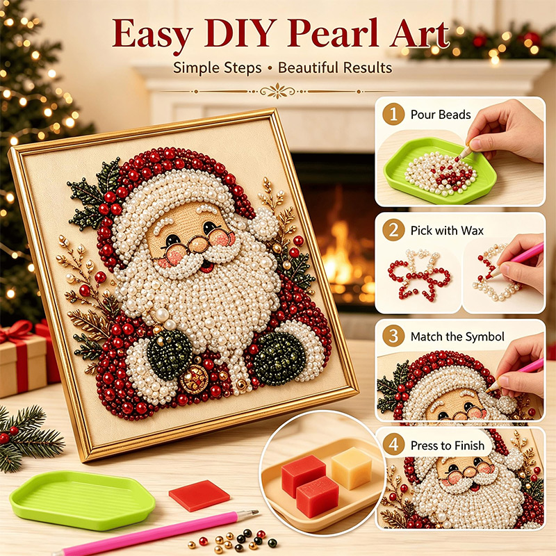 Set Lukisan Berlian Mutiara Na - Art Craft For Christmas ulasan dan harga