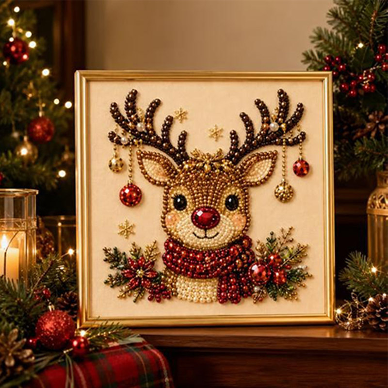 Set Lukisan Berlian Mutiara Na - Art Craft For Christmas ulasan dan harga