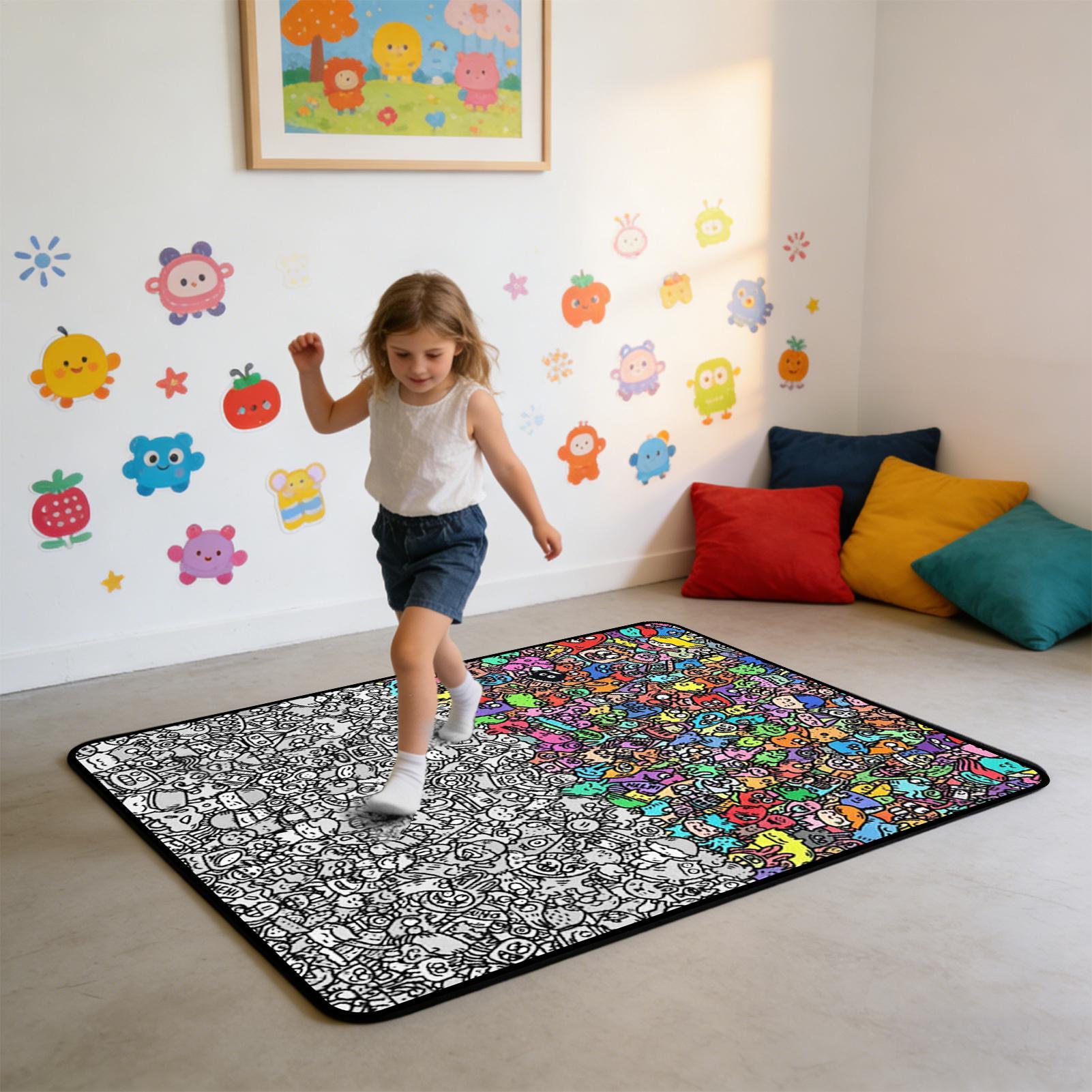 Selimut Mewarnai DIY yang Dapa - Art Craft For Preschool ulasan dan harga