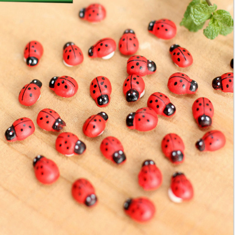 100 Buah Kupu-kupu Mini Berper - Art Craft Ladybug ulasan dan harga