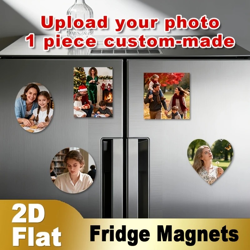 Magnet Kulkas Foto Kustom 2D D - Art Craft Kitchen ulasan dan harga