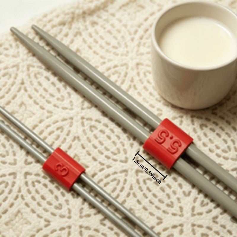 Selongsong Penanda Ukuran Jaru - Knitting Needle Circular ulasan dan harga