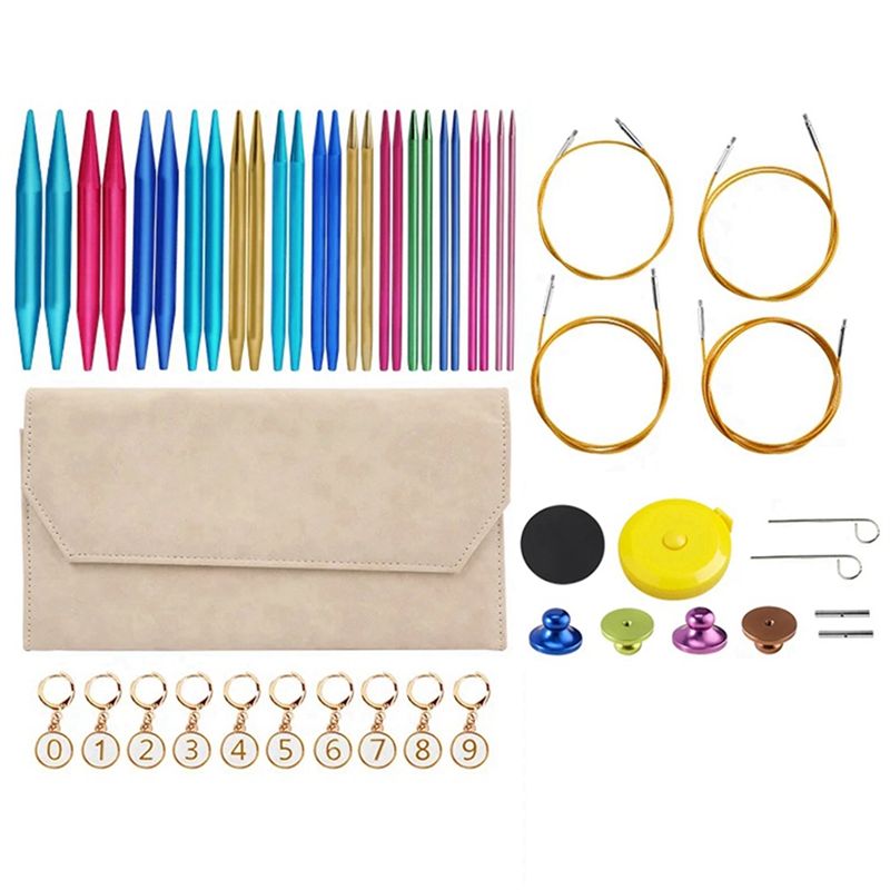 Set Jarum Rajut dan Jarum Croc - Knitting Needle Circular ulasan dan harga