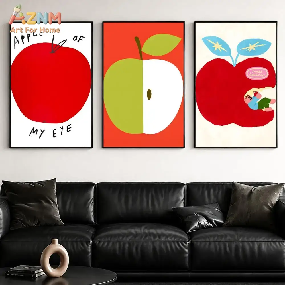 AZNM Ilustrasi Buah Kartun Ape - Art Craft Kitchen ulasan dan harga