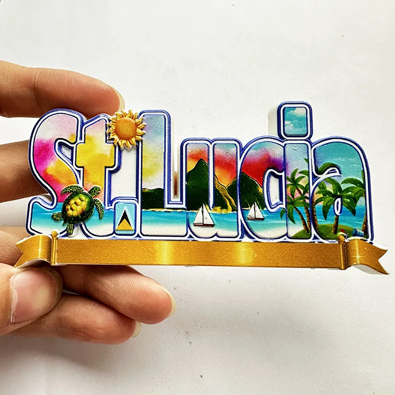 Lucia West Indies, Stiker Kulk - Art Craft Magnet ulasan dan harga