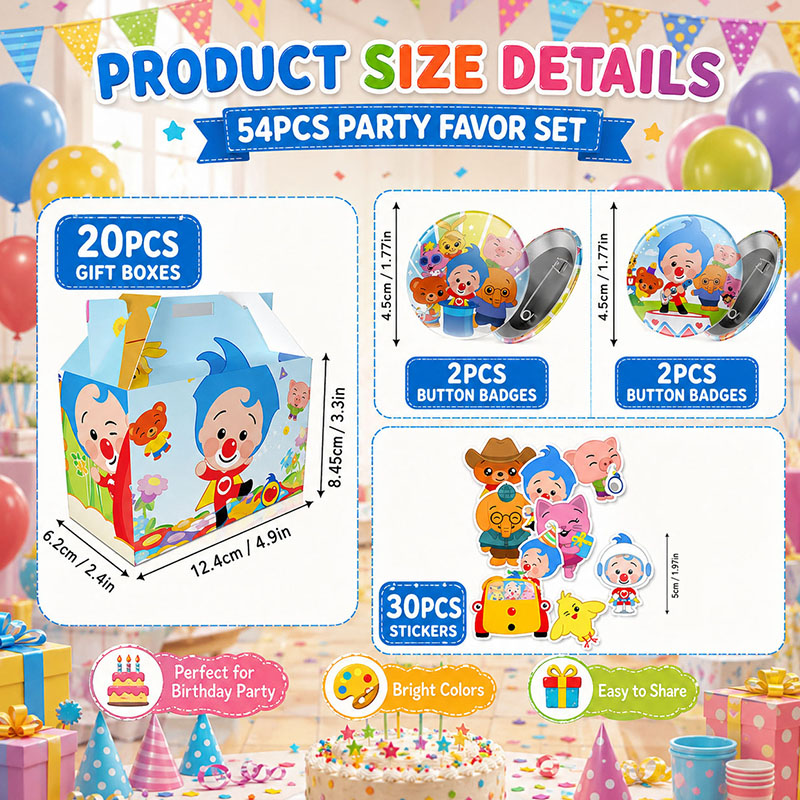 Set Stiker Bros Kotak Kertas M - Art Craft Birthday Party ulasan dan harga