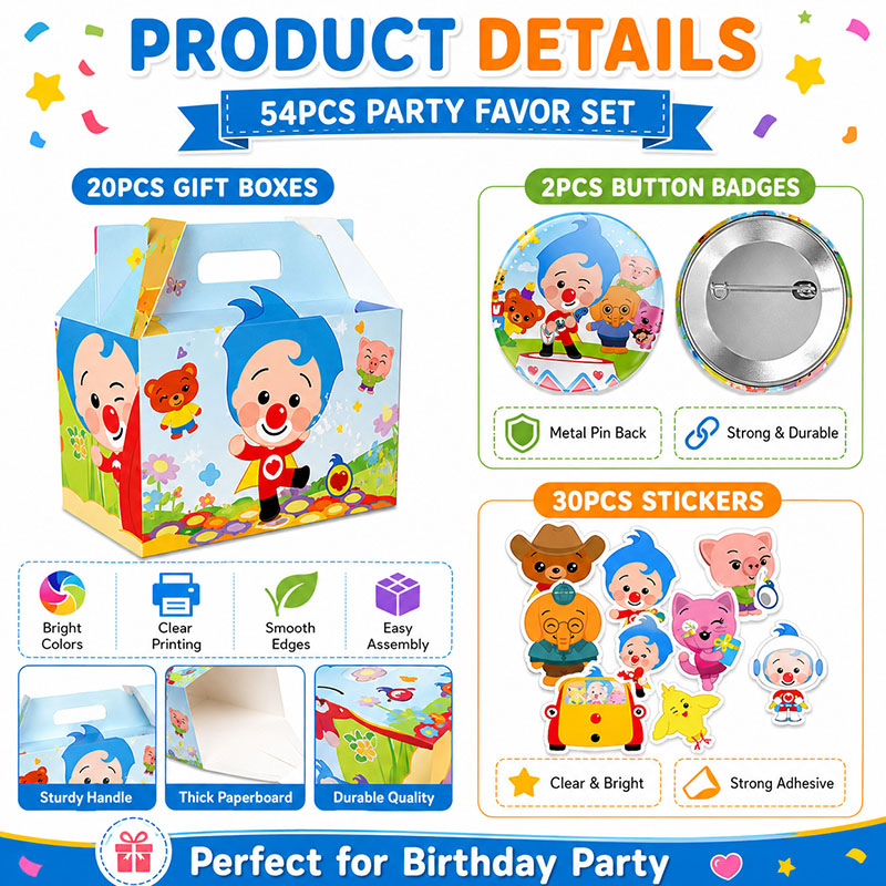 Set Stiker Bros Kotak Kertas M - Art Craft Birthday Party ulasan dan harga