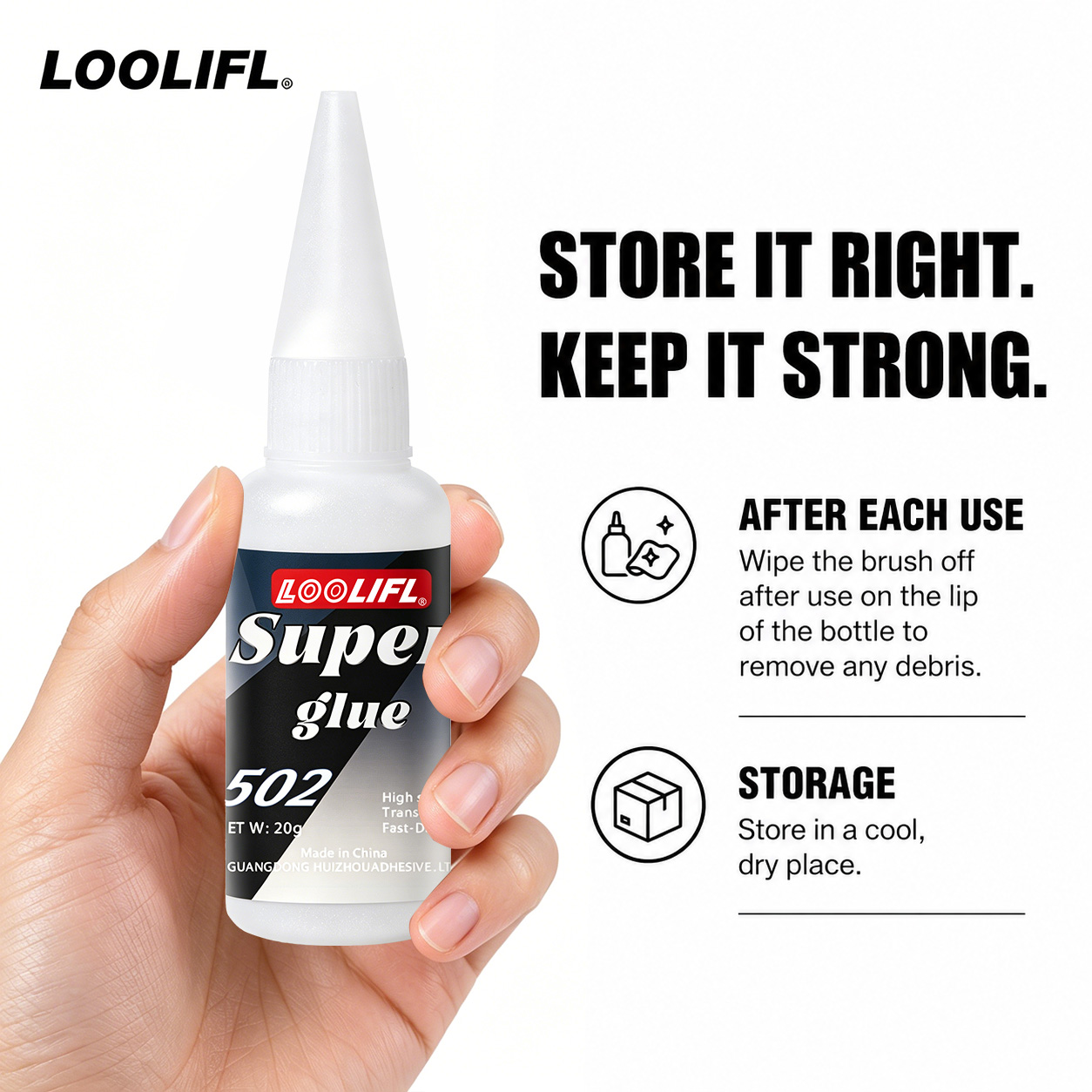 Loolifl-502-20Ml Perekat Cyano - Art Craft Material ulasan dan harga