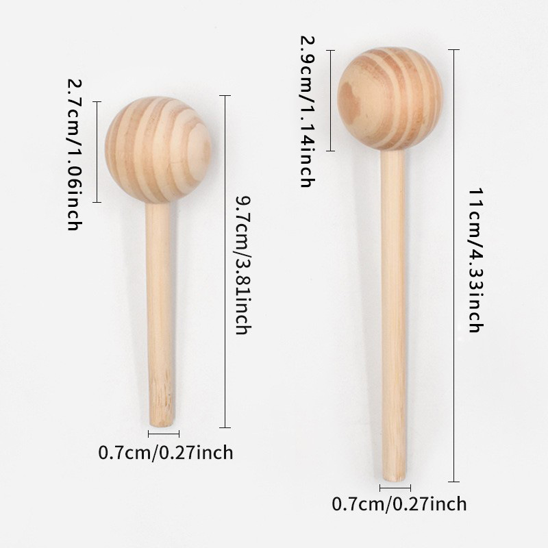 5 Buah/Lot Lolipop Kayu Yang B - Art Craft Birthday Party ulasan dan harga