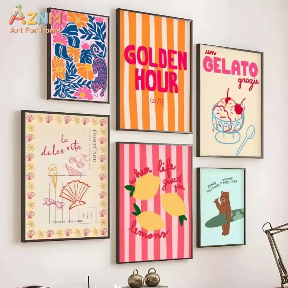 AZNM Dekorasi Dinding Dapur Ka - Art Craft Kitchen ulasan dan harga
