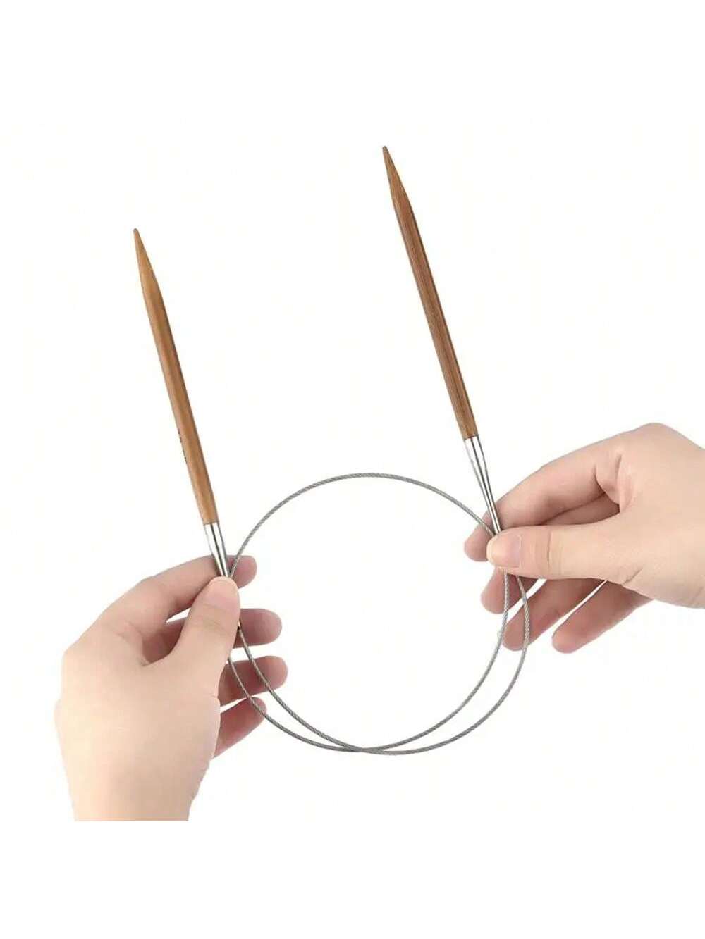 1 Buah Jarum Rajut Bundar Bamb - Knitting Needle Circular ulasan dan harga