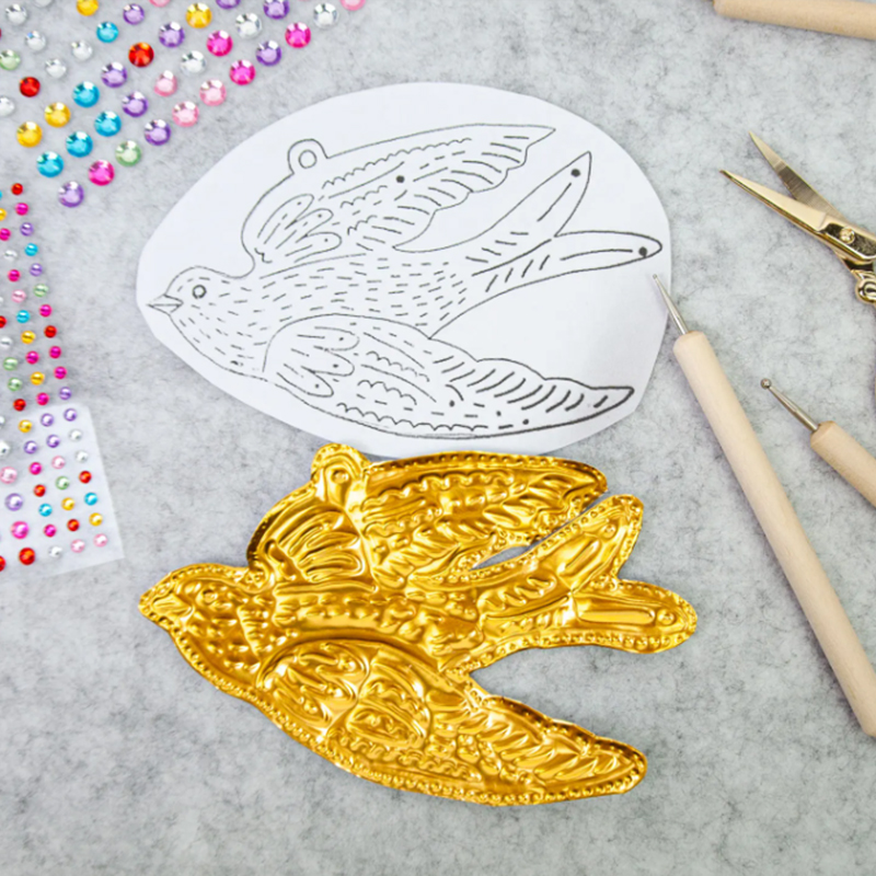 Set Alat Kerajinan Jahit Kerta - Art Craft For Christmas ulasan dan harga