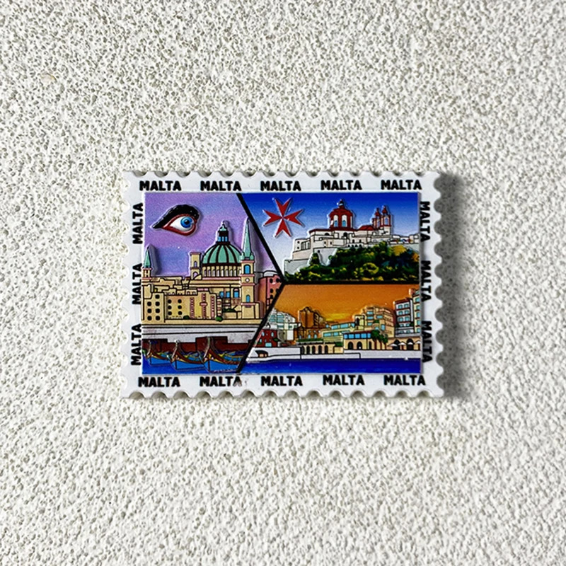 1 buah, Suvenir Turis Malta De - Art Craft Magnet ulasan dan harga