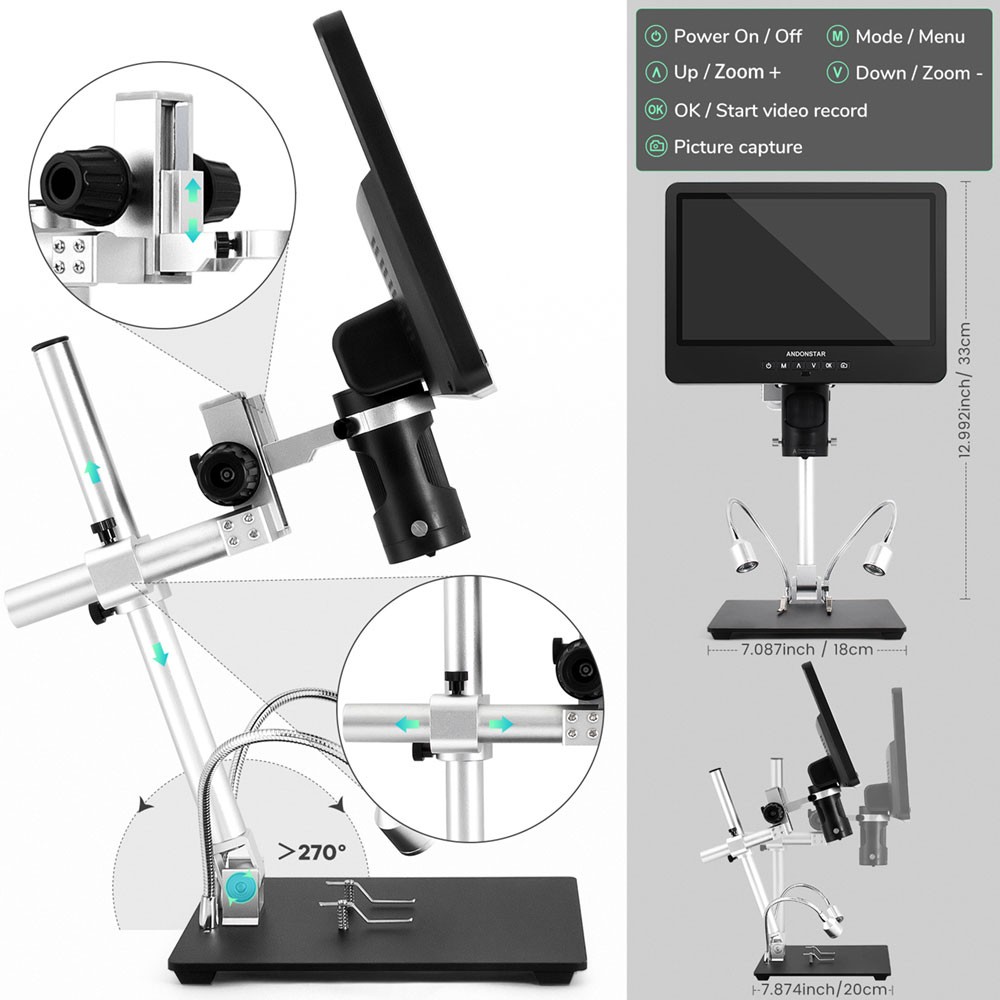 Maxgeek Andonstar AD249SM mikr - Art Craft Video ulasan dan harga