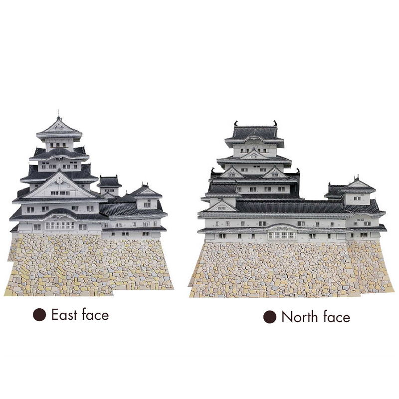 Jepang Himeji Kastil 3D Kertas - Art Craft Japan ulasan dan harga