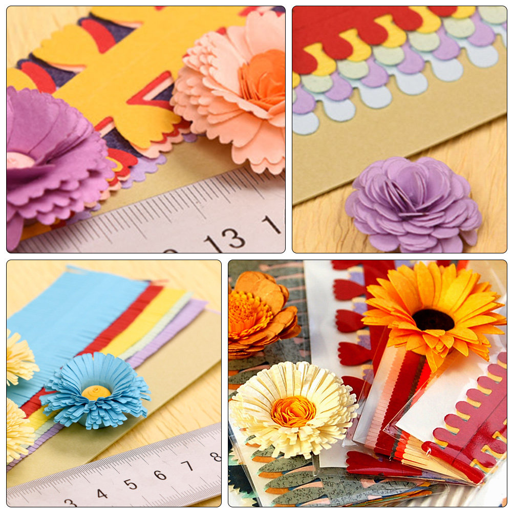 60Pcs Set Kertas Quilling Stri - Quilling Paper Strips ulasan dan harga