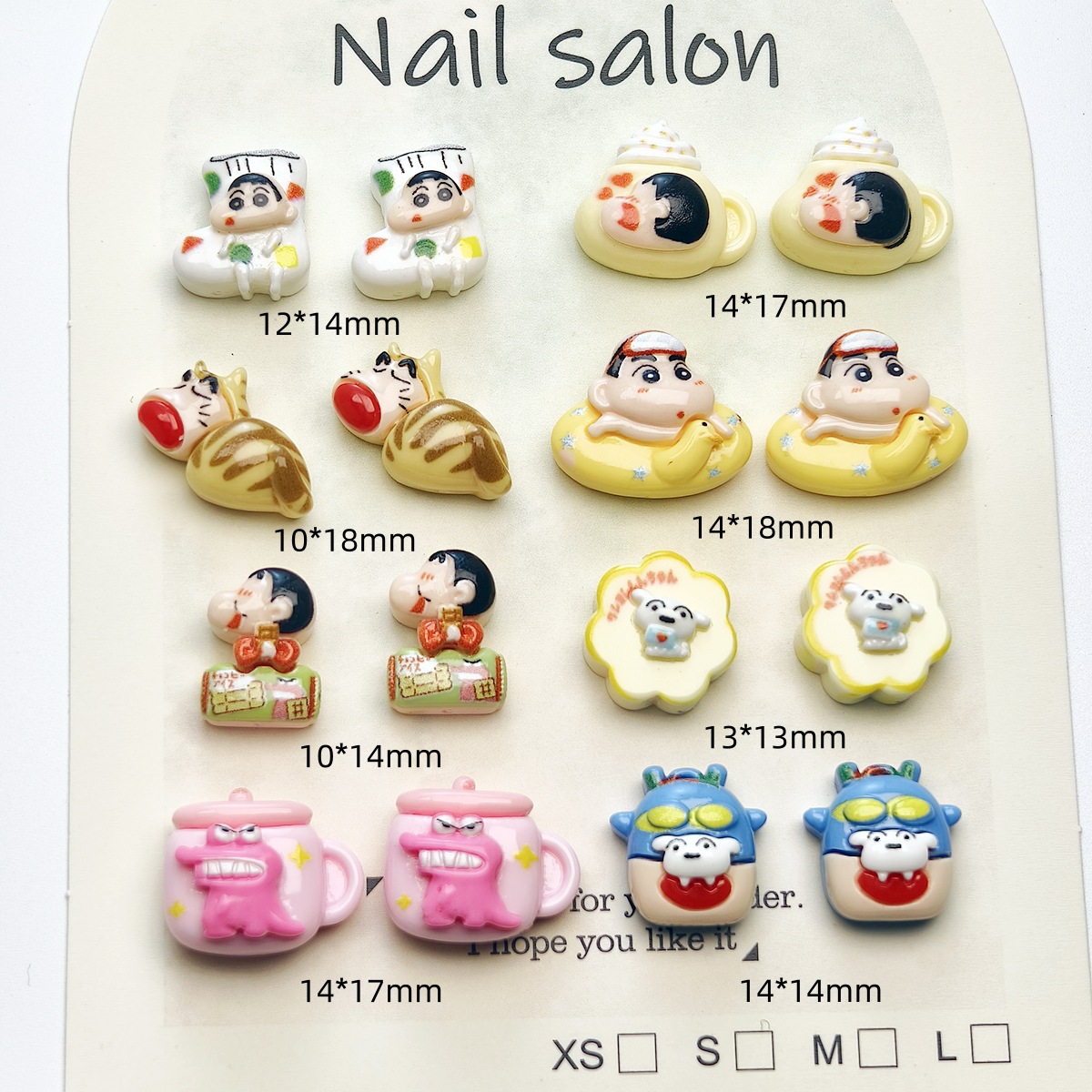 20Pcs Resin Mini Crayon Shin-c - Art Craft Japan ulasan dan harga