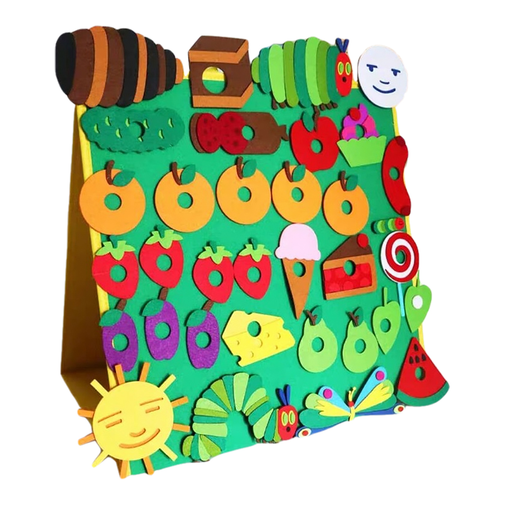 Mainan Ulat Lapar Buku Bergamb - Art Craft For Preschool ulasan dan harga