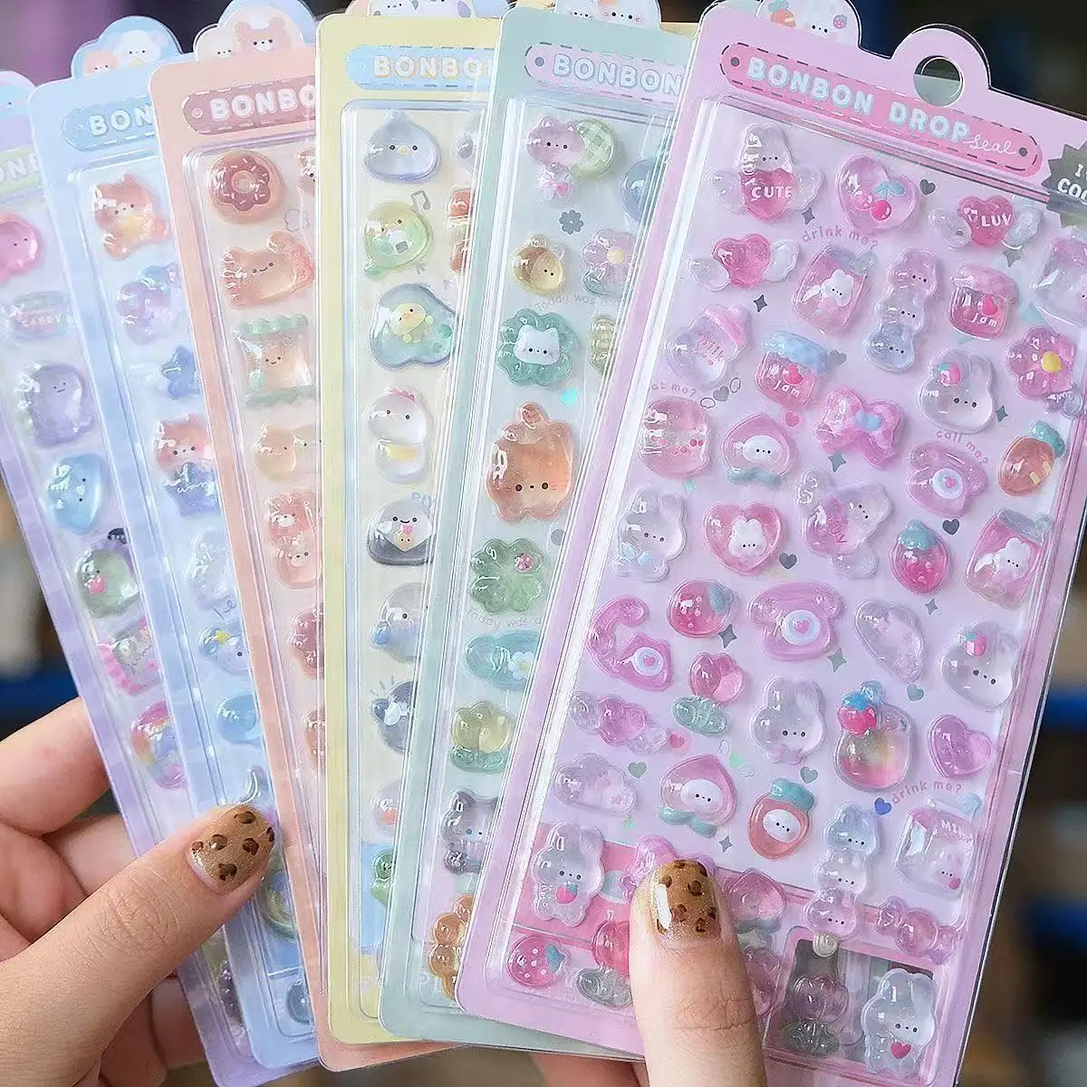 =-=2027Stiker Resin Jelly 3D K - Artwork Craft ulasan dan harga