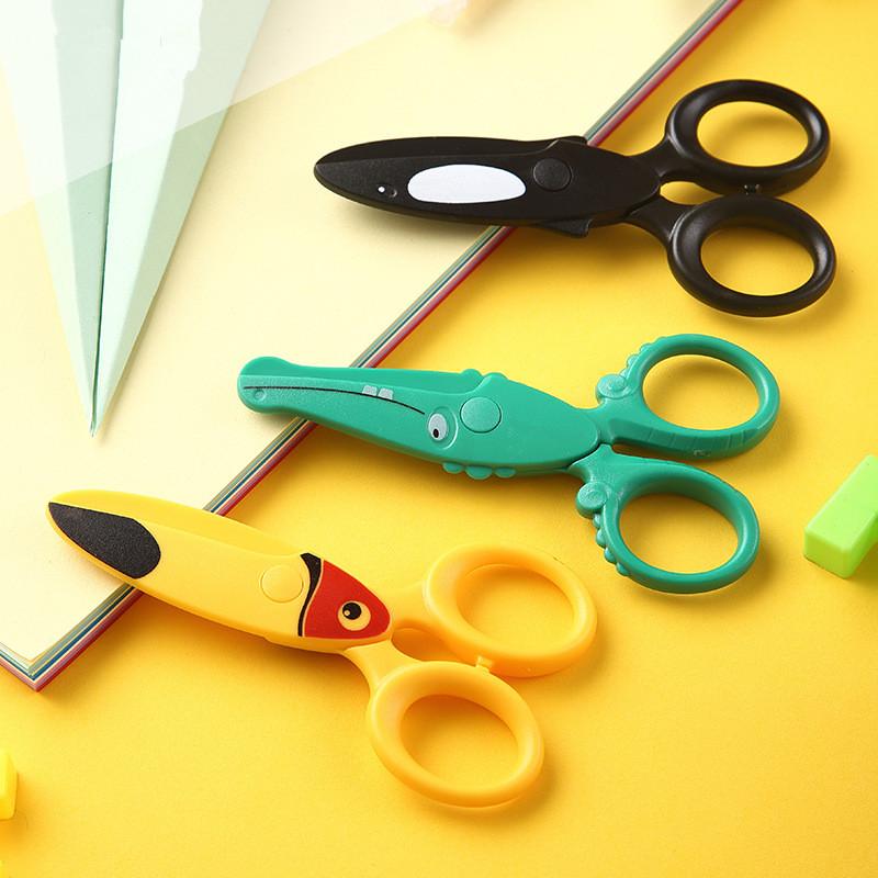 * 3 Buah Gunting Plastik Anak- - Art Craft For Preschool ulasan dan harga