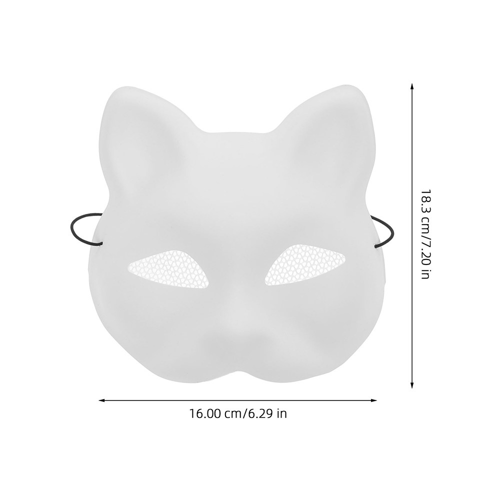 2Pcs Masker Plastik Desain Kuc - Art Craft For Preschool ulasan dan harga