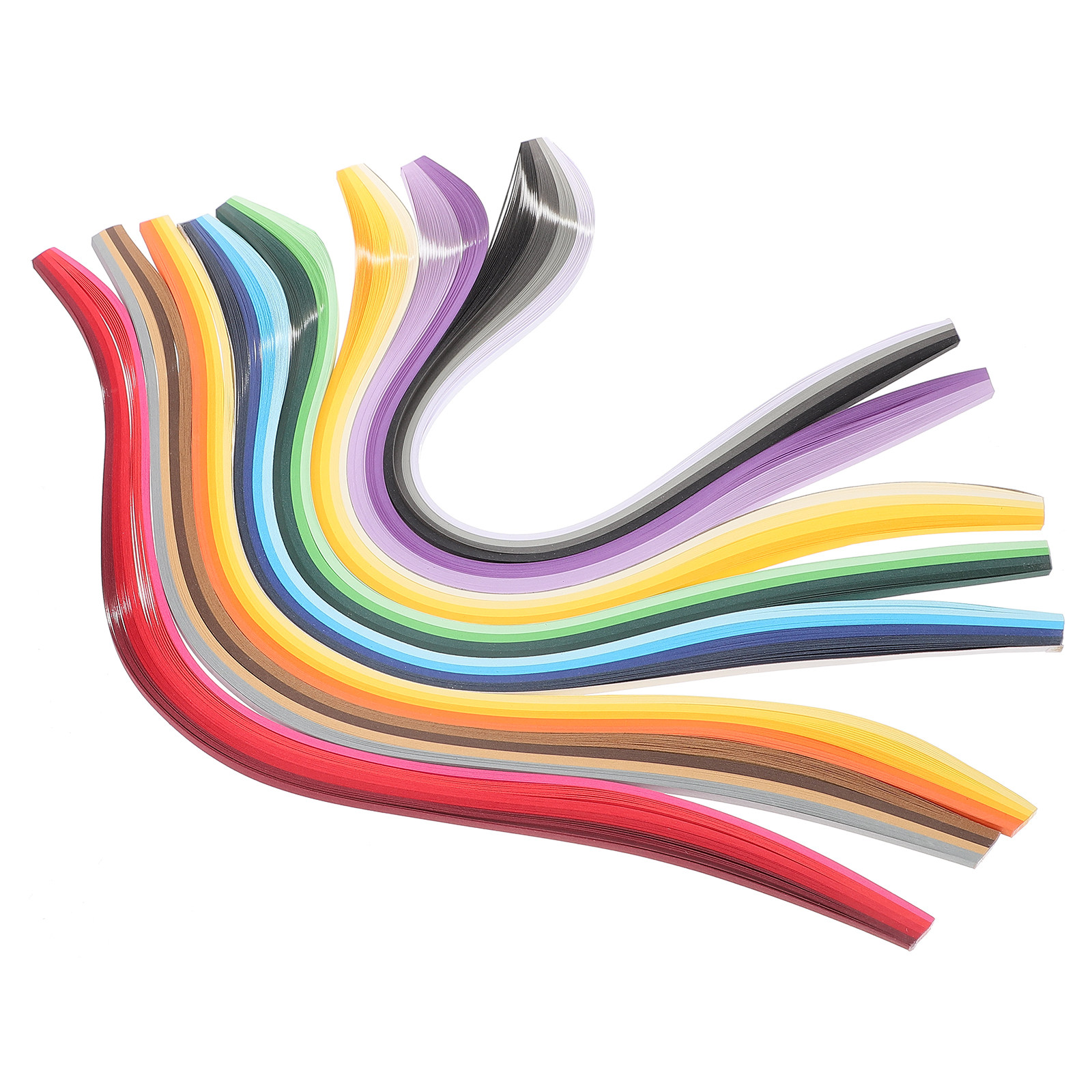 8 Gulungan Kertas Quilling War - Quilling Paper Strips ulasan dan harga