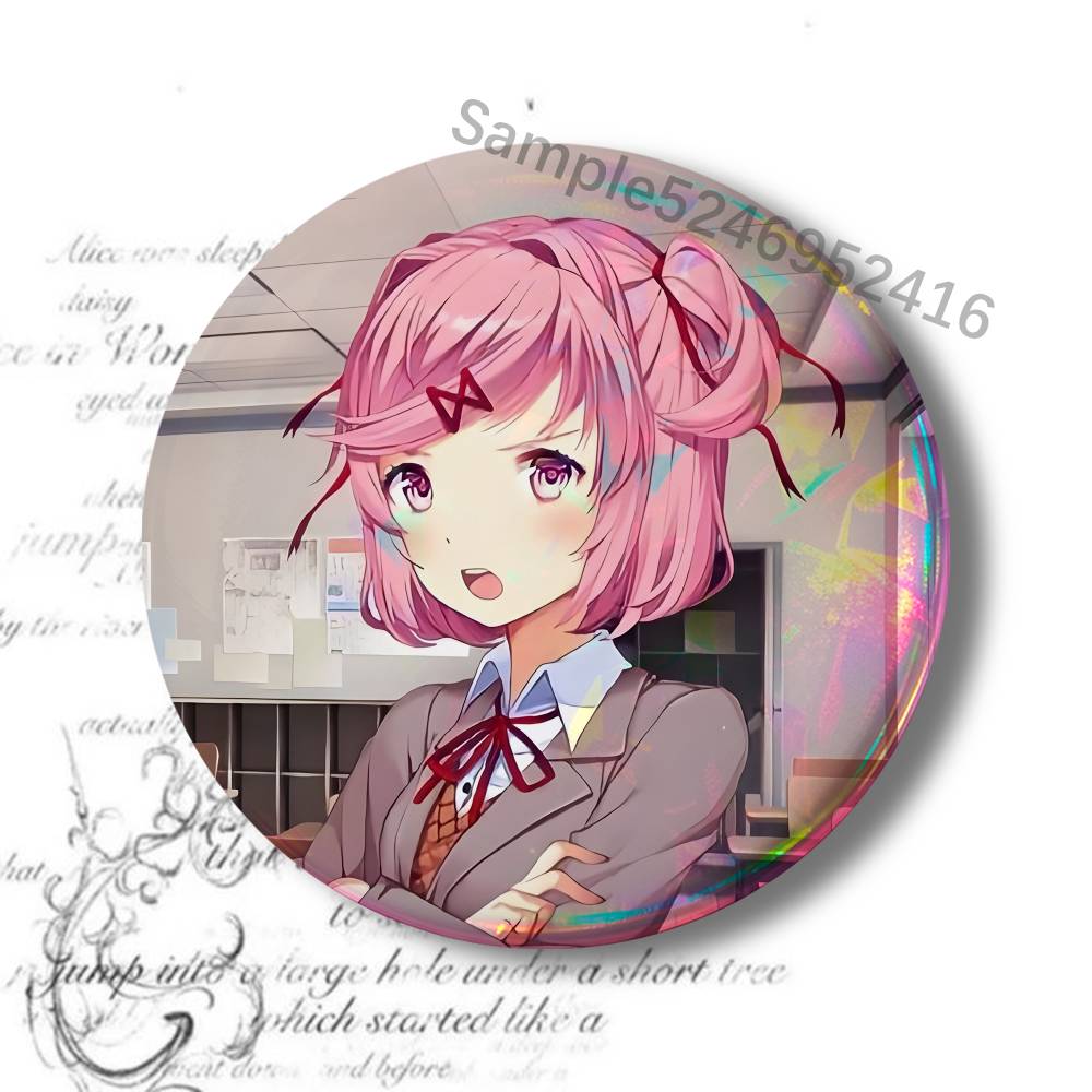 N-Natsuki D-Doki DDLC Pin Tomb - Art Craft Japan ulasan dan harga