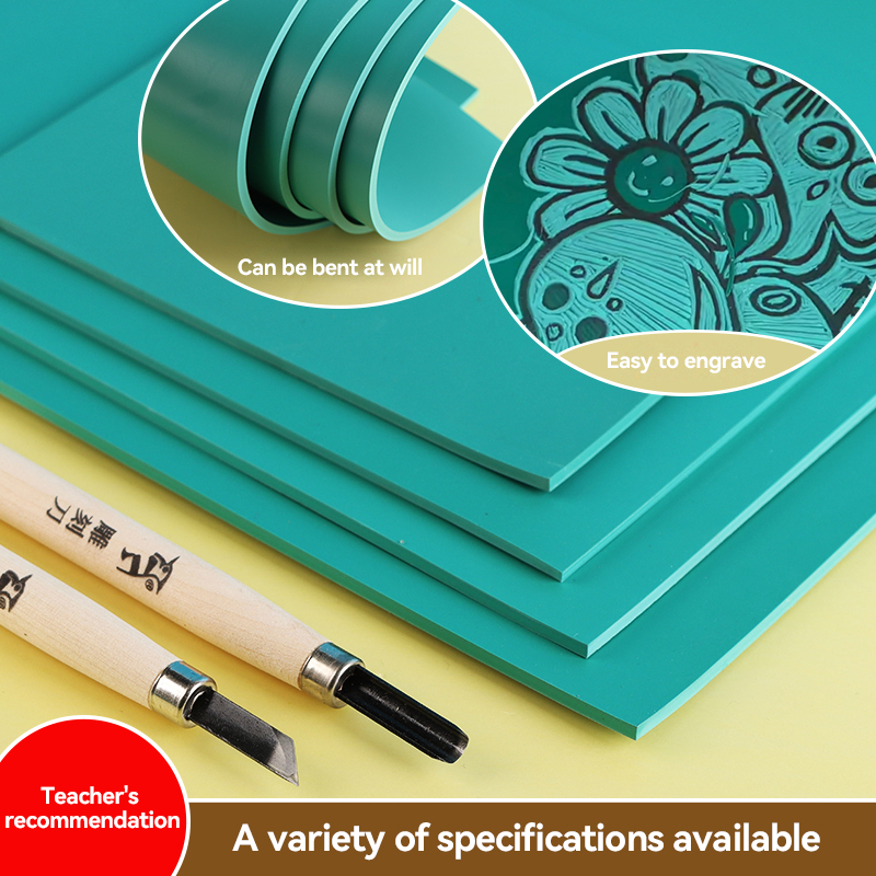 Set Stempel Blok Linoleum 3mm/ - Artwork Craft ulasan dan harga