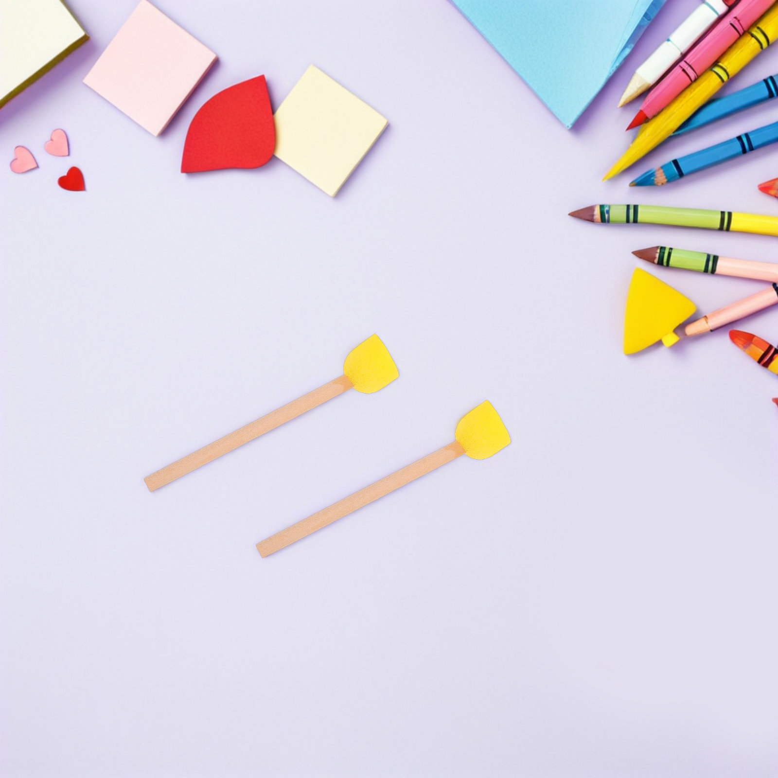 80 Buah Alat Kuas Spons Bulat  - Art Craft For Preschool ulasan dan harga