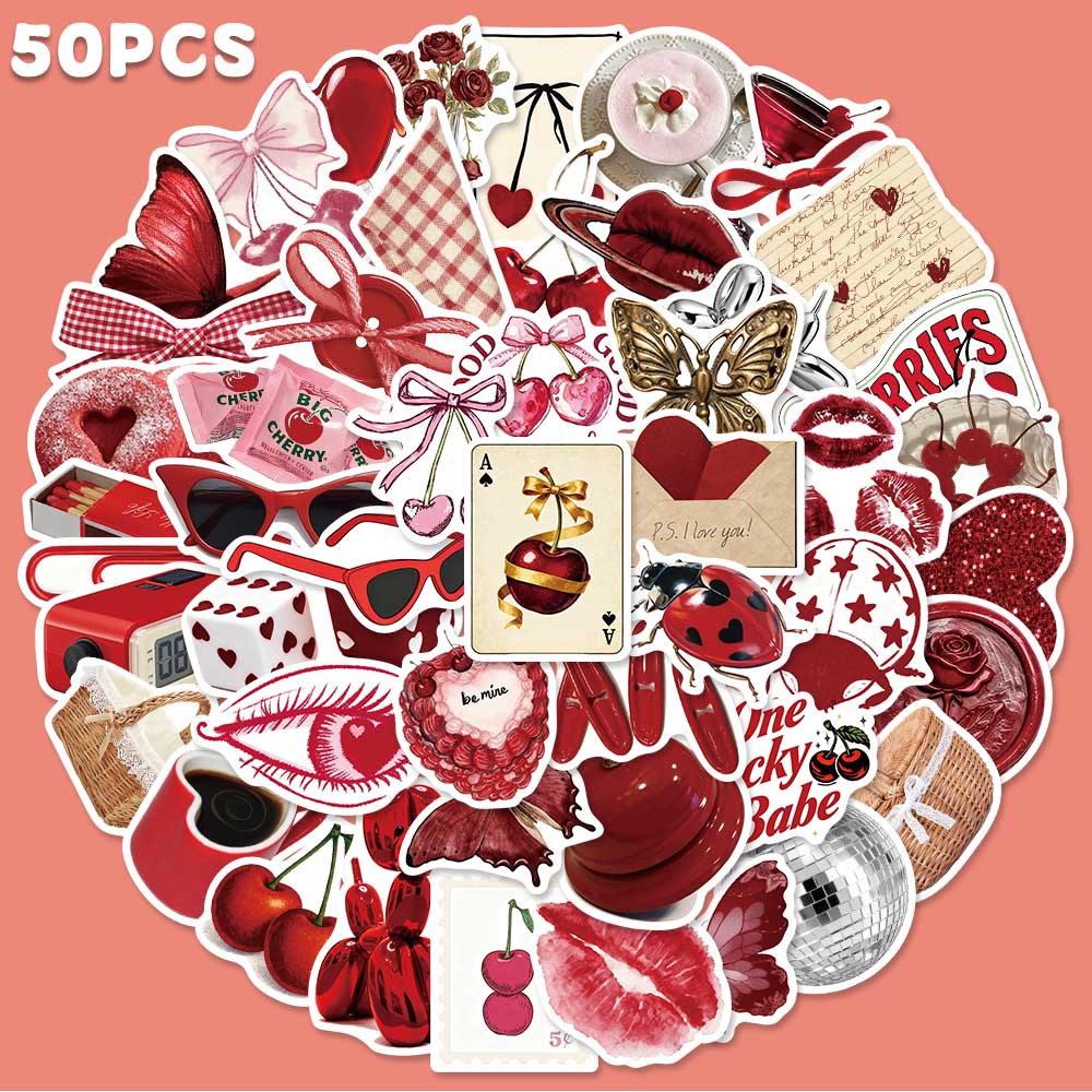 50 Buah Stiker Grafiti Berwarn - Artwork Craft ulasan dan harga
