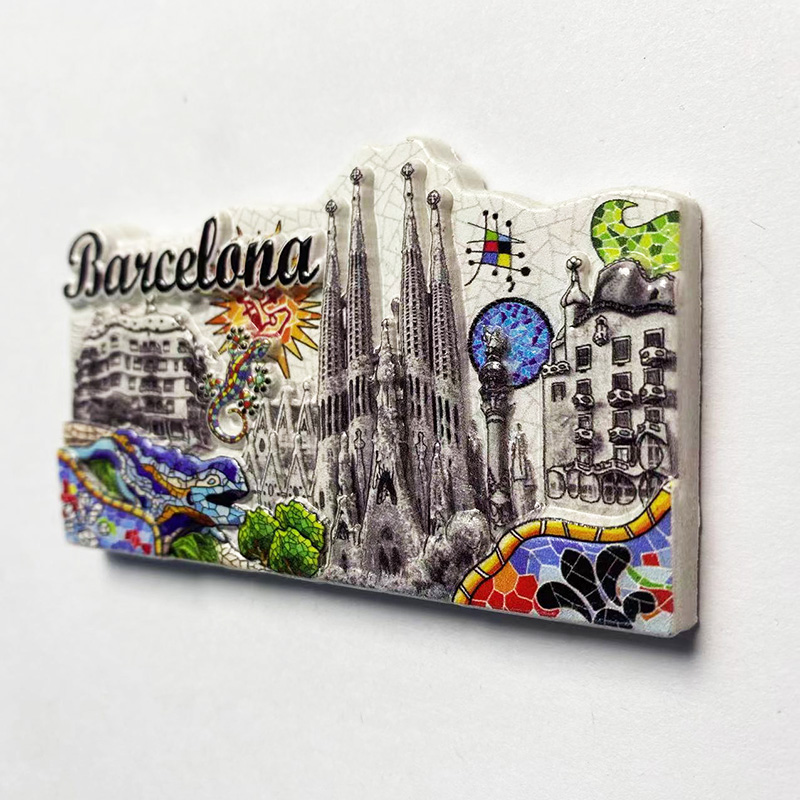 Suvenir Barcelona koleksi seni - Art Craft Magnet ulasan dan harga