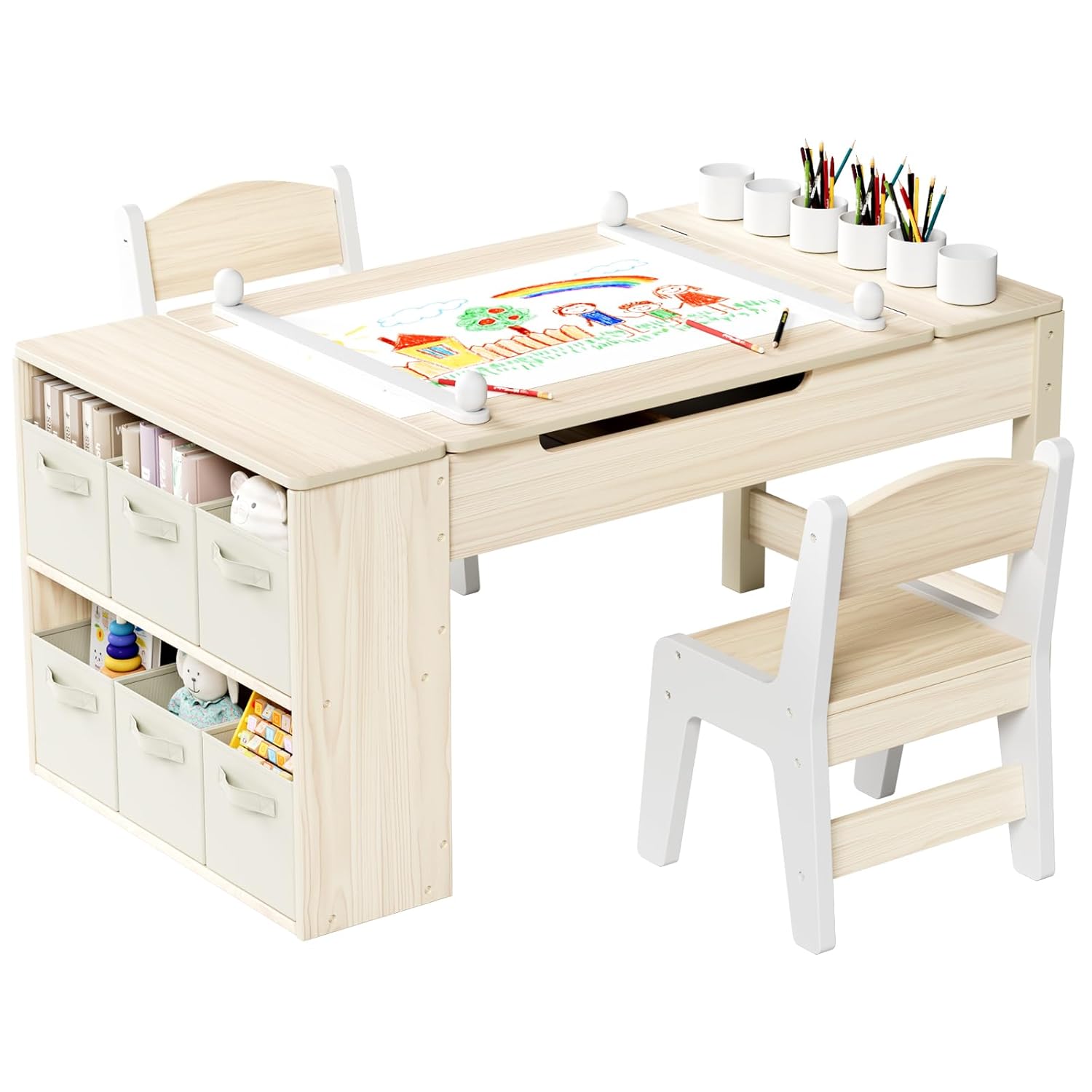 Set Meja dan Kursi Seni Anak 3 - School Of Art X Craft ulasan dan harga
