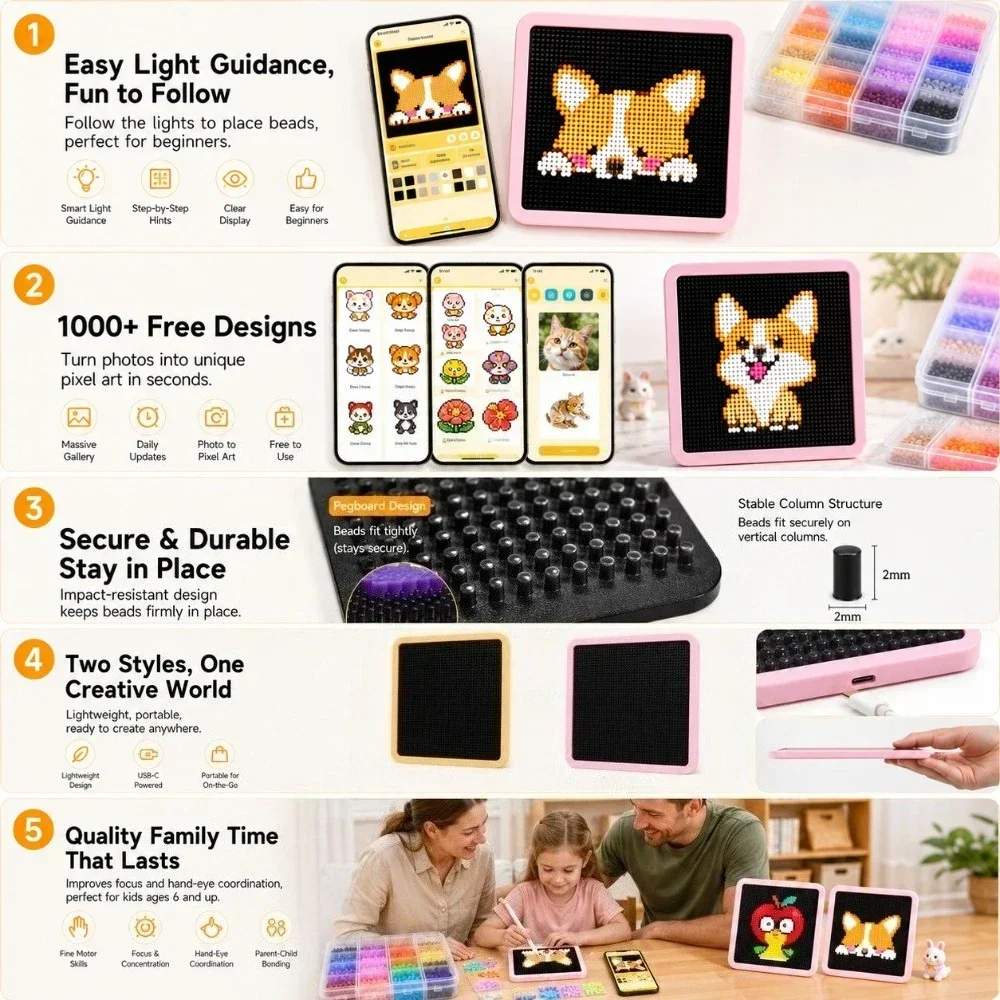 Papan Lampu LED Smart Fuse Bea - Art Craft Material ulasan dan harga