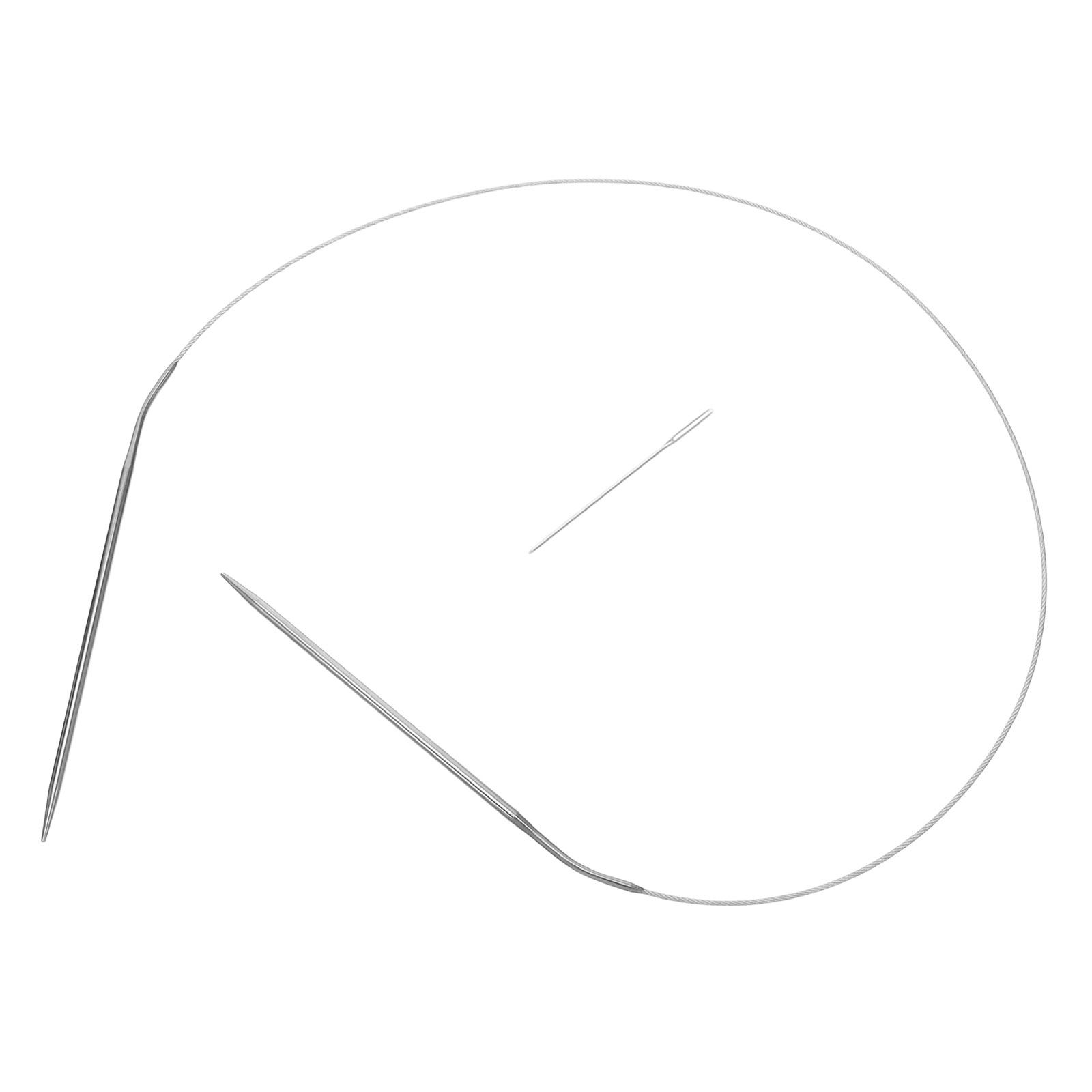1 Set Jarum Rajut Bundar Stain - Knitting Needle Circular ulasan dan harga