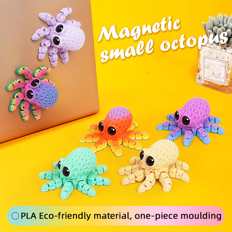 Magnet Kulkas Gurita 3D yang M - Art Craft Magnet ulasan dan harga