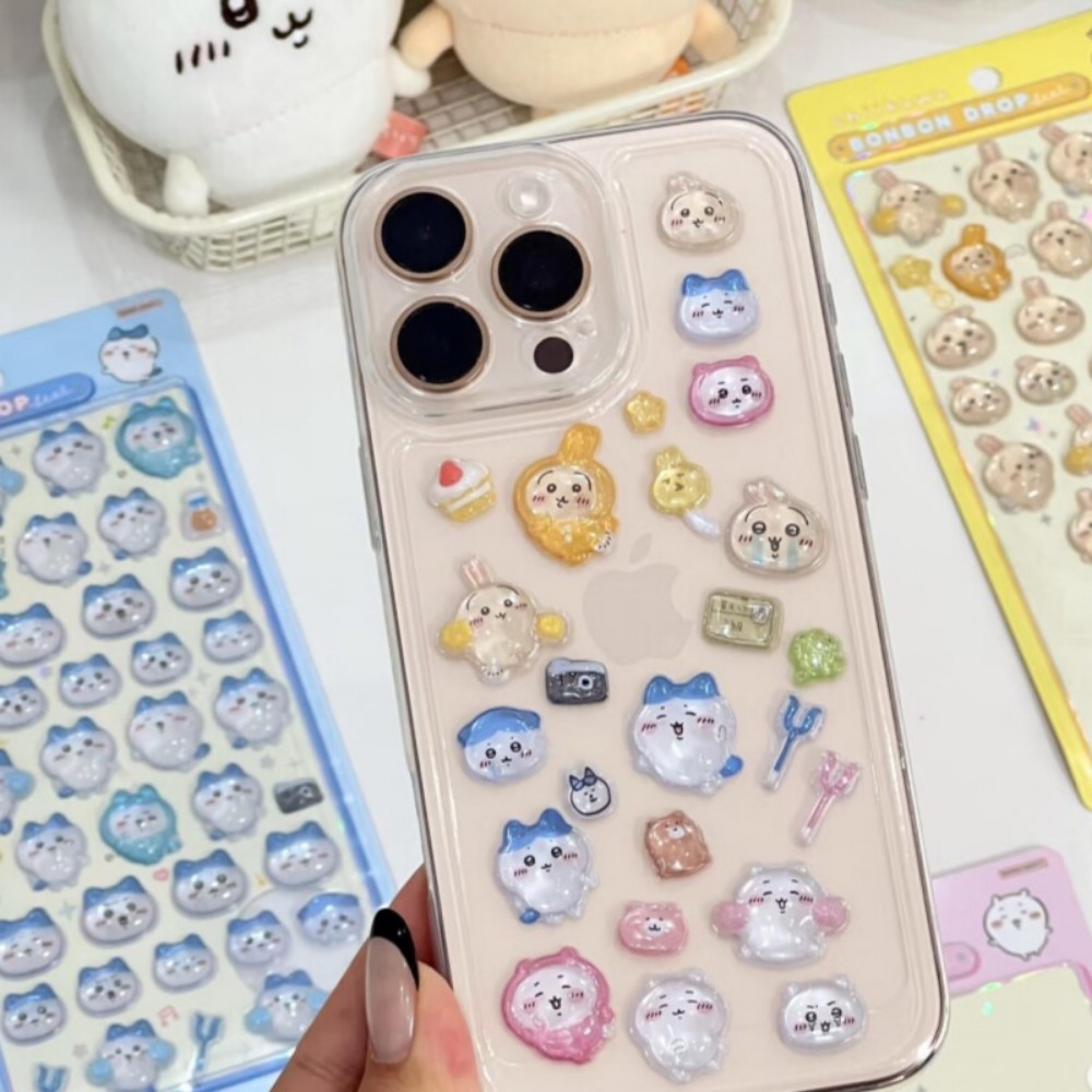 Stiker Embos Kristal 3D Chiika - Art Craft Japan ulasan dan harga