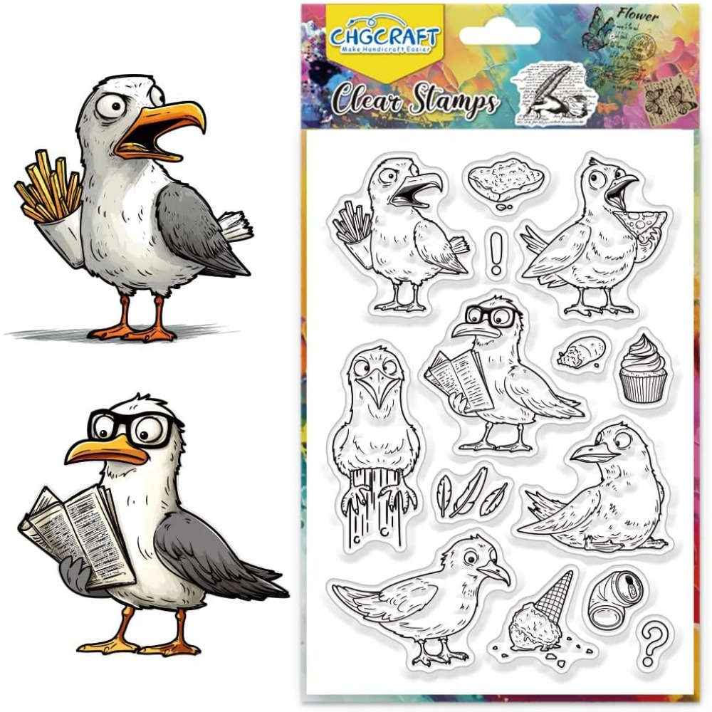 Stempel Transparan Burung Cama - Artwork Craft ulasan dan harga