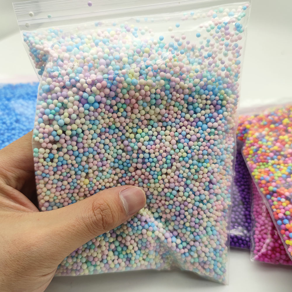 10G 2.5-3Mm Manik-manik Busa W - Art Craft Birthday Party ulasan dan harga